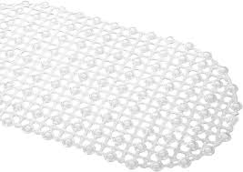 1pc  Generic Anti Slip/Non Slip/Antislip Bathroom Mat With Foot Scrubber/Massager Quick Drainage: The shower floor mat constructed with drainage holes which accelerate the water and air circulation