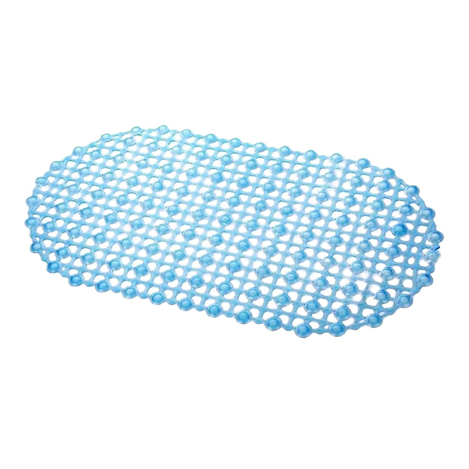 1pc  Generic Anti Slip/Non Slip/Antislip Bathroom Mat With Foot Scrubber/Massager Quick Drainage: The shower floor mat constructed with drainage holes which accelerate the water and air circulation