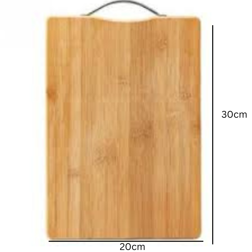 Cutting Board, Wooden Thickened Anti Crack Easy To Clean Kitchen Cutting Board with Hanging Hole Kitchenware for Meat Vegetables Fruit
