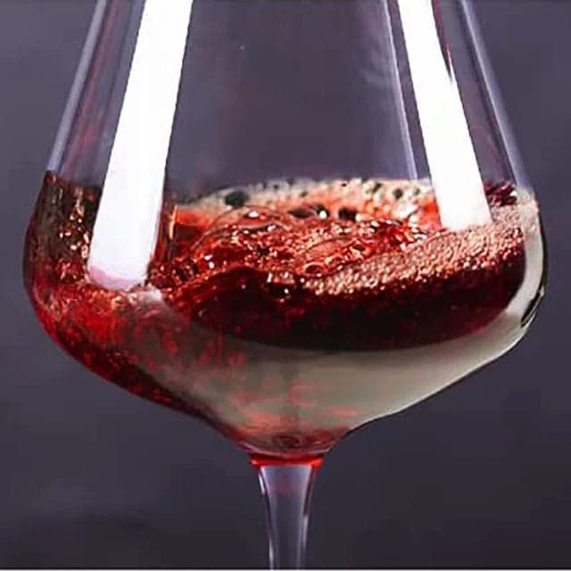 6pc BULB WINE GLASS BALOON MEDIUM Clear Handblown Wine Glass-550ml Crystal Clear Lead Free Wine Glass red Wine, White Wine Glass,Champagne, Scotch Glass | Perfect for Home, Bars and Parties