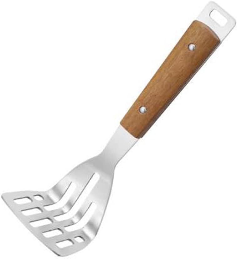 1 Potato Masher Stainless Steel Hand Food Masher Heavy Duty Manual Masher Kitchen Tool with Wood Handle for Avocado, Bean, Vegetable
