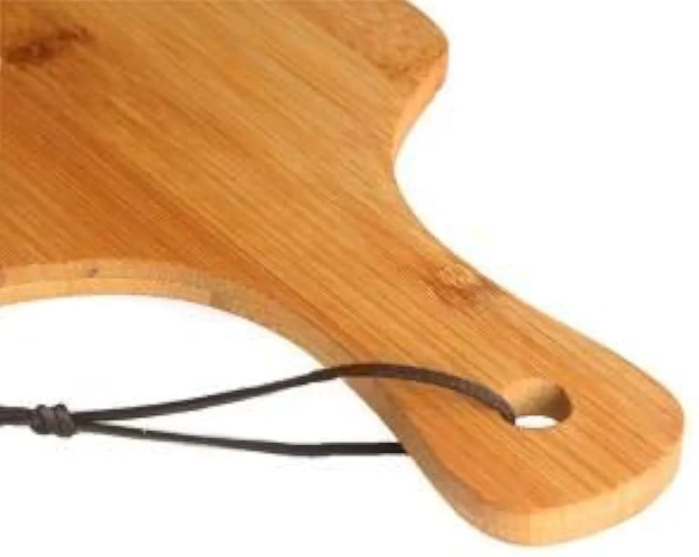 1pc Bamboo Pizza Board Rectangle ,Bamboo kitchen wooden chopping board with handle,Wood Chopping Boards Blanks Serving Board for Pizza, Bread, Cheese, Charcuterie, Fruit, Vegetables
