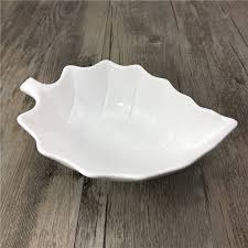 Ceramic Leaf Serving, Kitchen and Dining Bowl,Leaf Shaped Porcelain Soy Sauce Dish Ceramic Dip Dipping Bowls