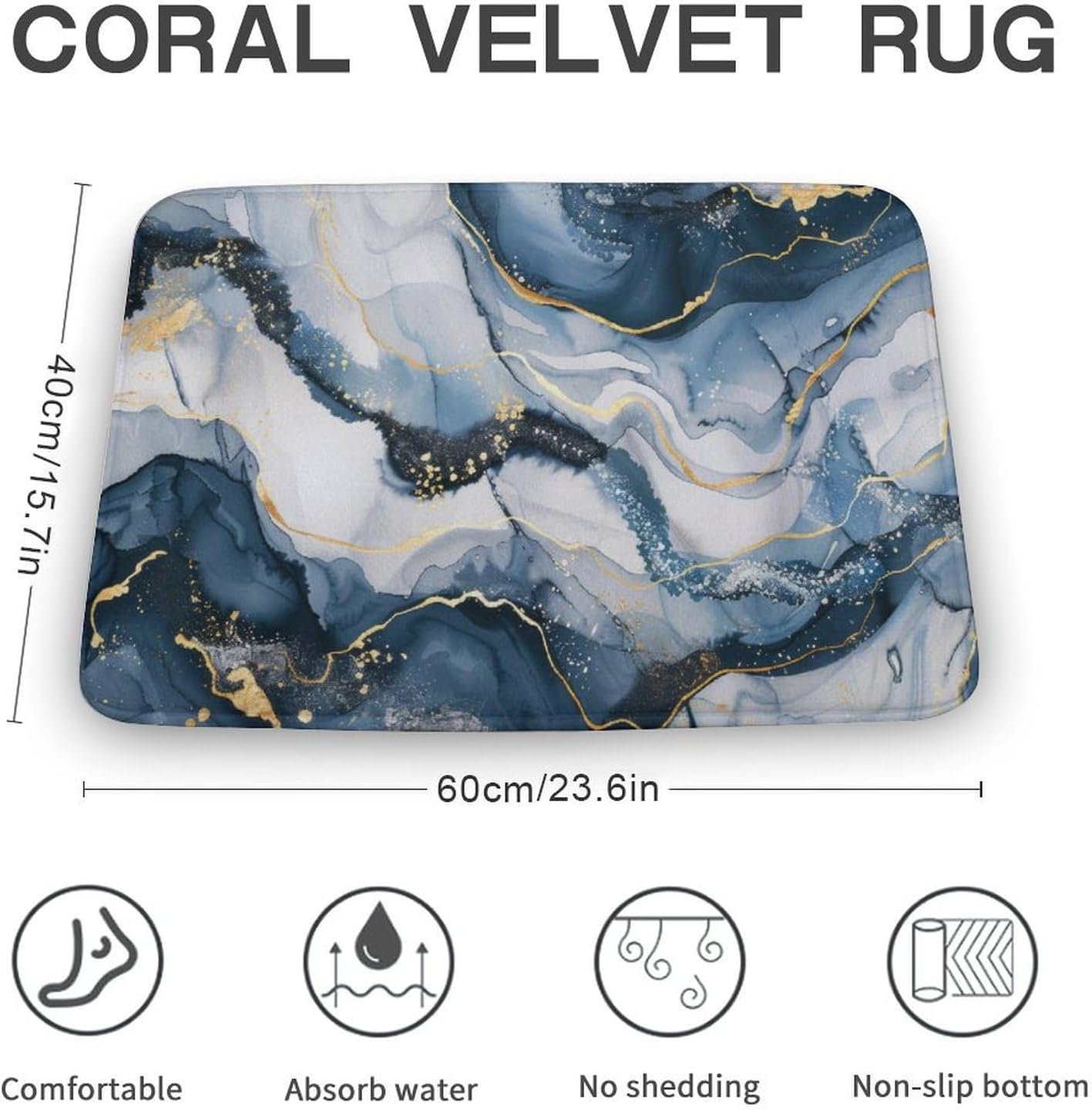 1pc Antiskid silicon Tablemats,Non-slip Dining Table Kitchen Placemats, 40x30cm, Multicolour Table mat,stain resistant and easy to clean