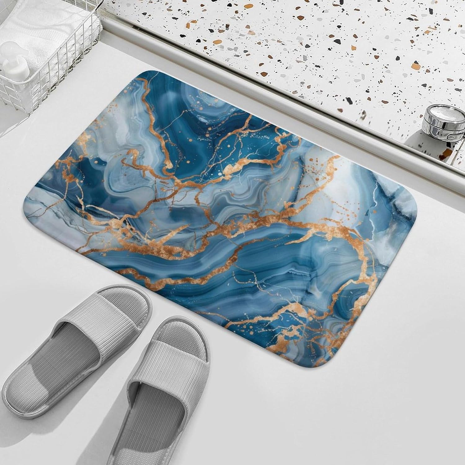 1pc Antiskid silicon Tablemats,Non-slip Dining Table Kitchen Placemats, 40x30cm, Multicolour Table mat,stain resistant and easy to clean