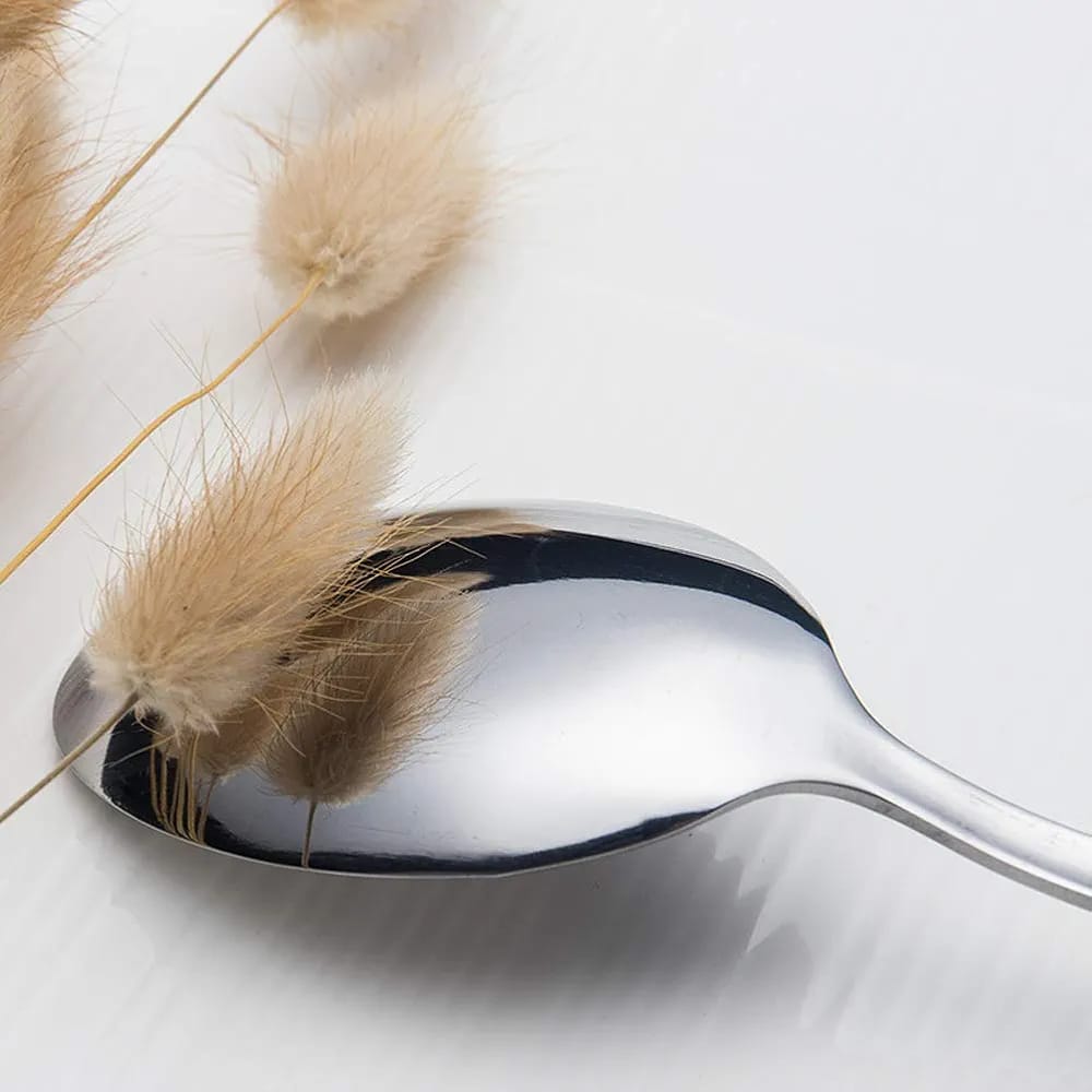 Heavy Gauge Stainless Table Spoons 6pcs. This is the best tablespoon you'll ever find .It will outlive all other cutlery in your room especially those that can rust when are kept moist.