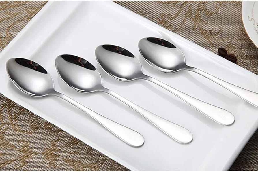Heavy Gauge Stainless Table Spoons 6pcs. This is the best tablespoon you'll ever find .It will outlive all other cutlery in your room especially those that can rust when are kept moist.