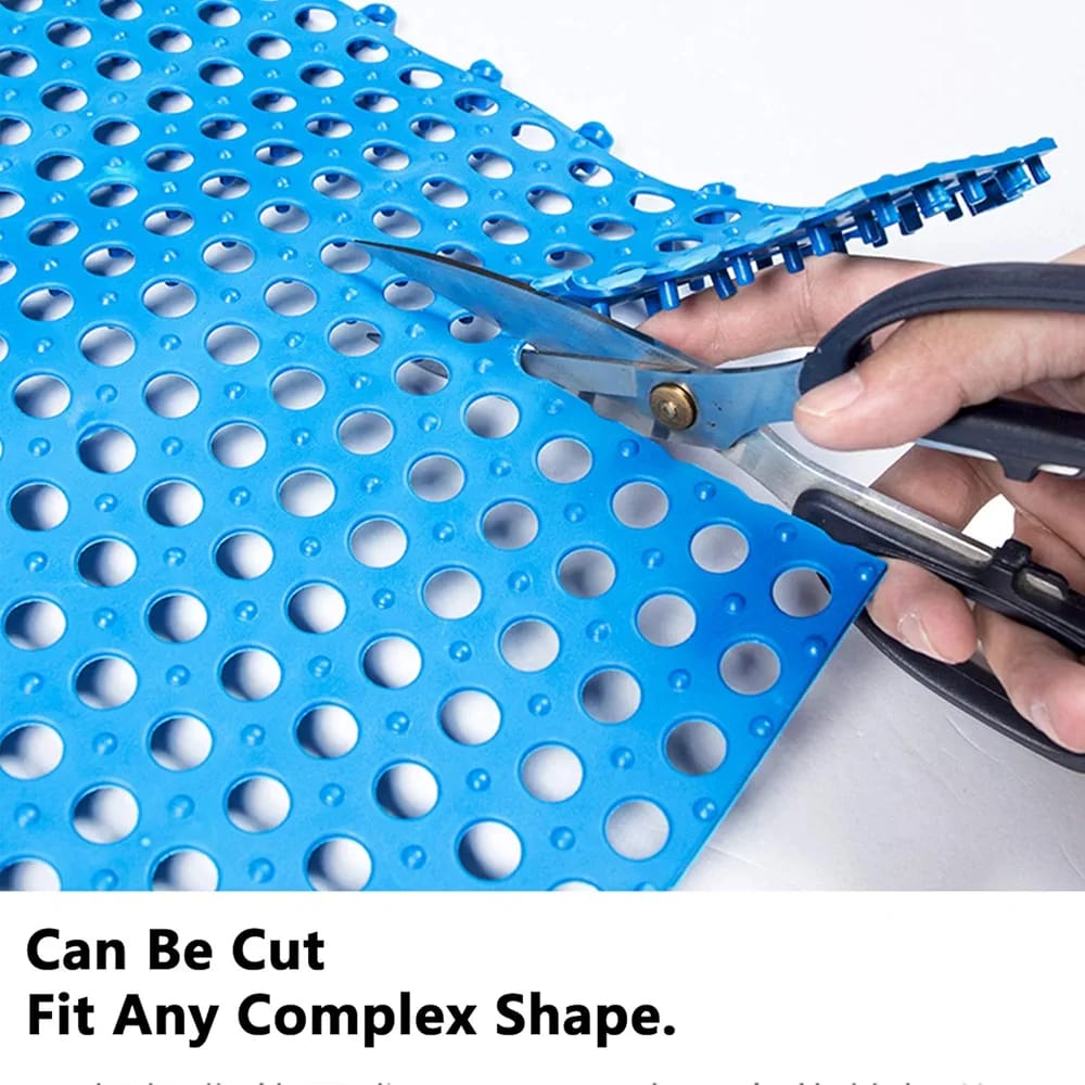 Nonslip joinable mats,Bathroom mat Non Slip Shower Mat Splicable 30X30cm Large Waterproof Floor Mat Mountable Hollow Anti-Fall Foot Mat for Bathroom Bathtub Toilet Kitchen