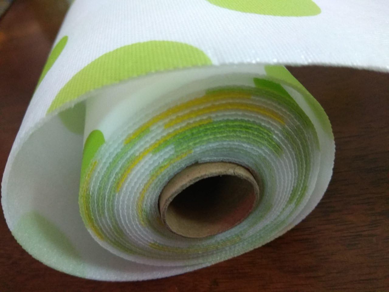 Non-Adhesive Kitchen Shelf Liner Paper Beautiful Dot Pattern Drawer Storage Liner for Drawer Table Kitchen Cabinets Pantry (1 roll )