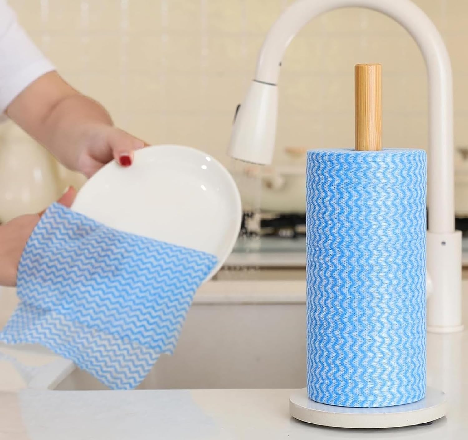 1pc Reusable wipe sheet. Reusable Cleaning Towels Disposable Cleaning Cloth Washable Wipes Roll