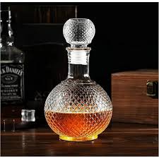 1 Pc Classy Brand New Very High quality Stylish and Luxurious Kitchen Decanter round gold at Affordable Price .Desiring The Best Experience
