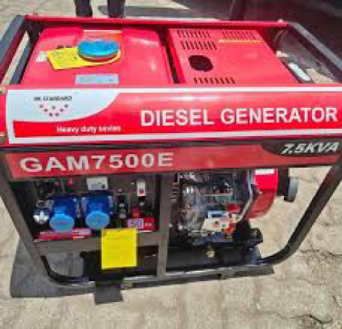 7.5 kva diesel generator