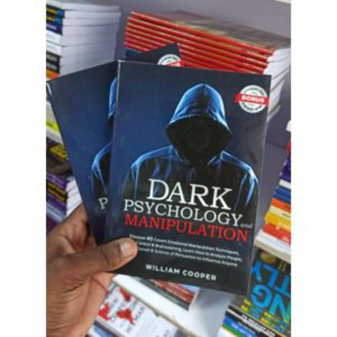 DARK PSYCHOLOGY and MANIPULATION: Book by William Cooper + FREE BOOKMARK