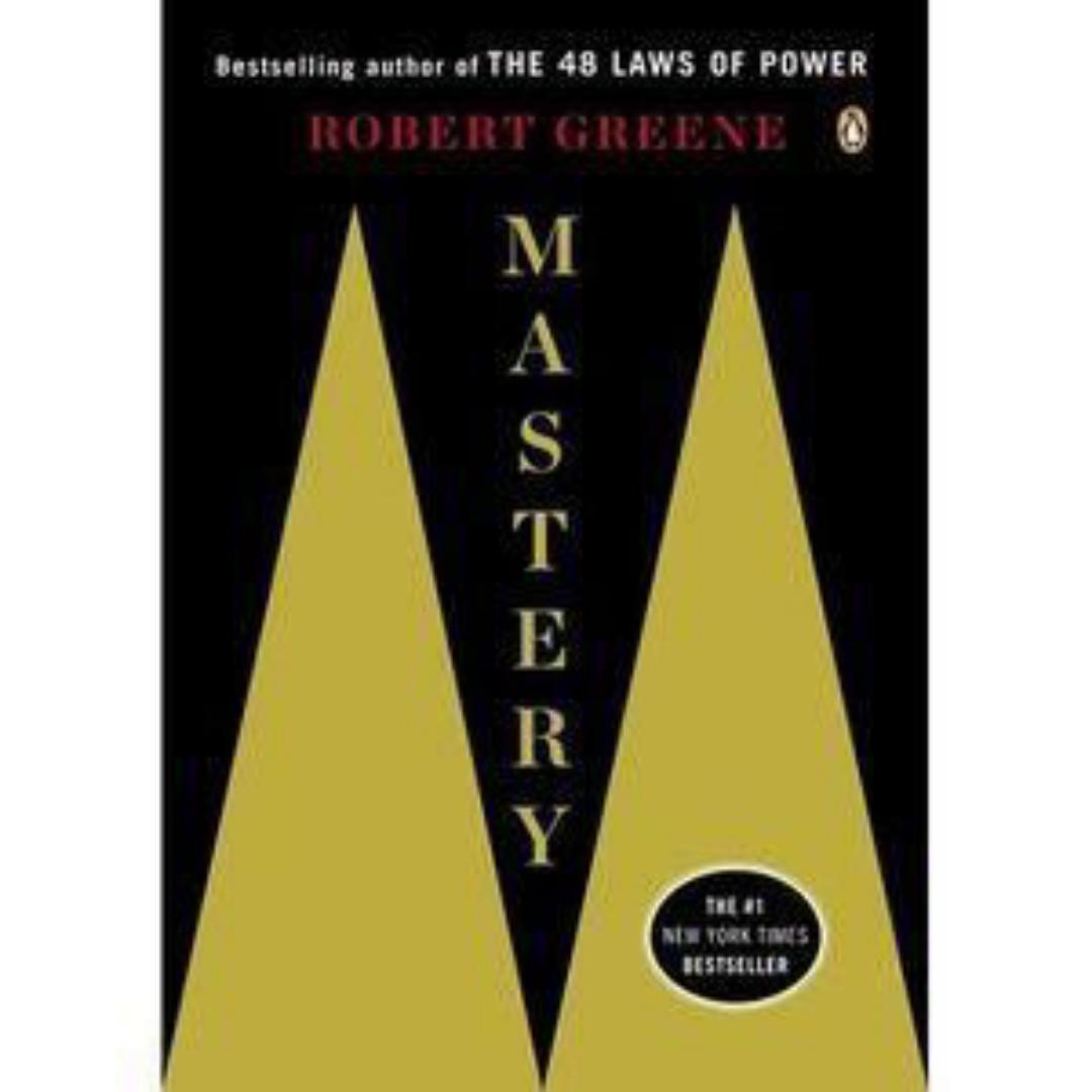 Mastery Book by Robert Greene +  FREE BOOKMARK