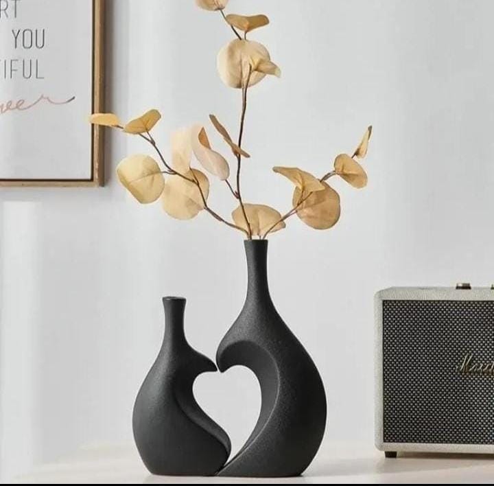 Decorative heart shape vase