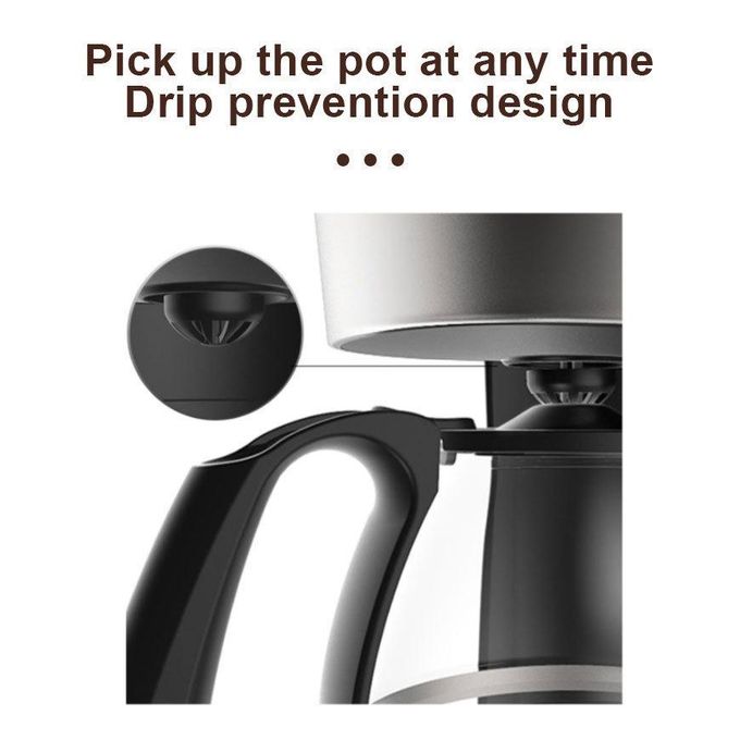 Sokany Coffee Maker Automatic Drip American Milk Tea Machine Coffee Pot