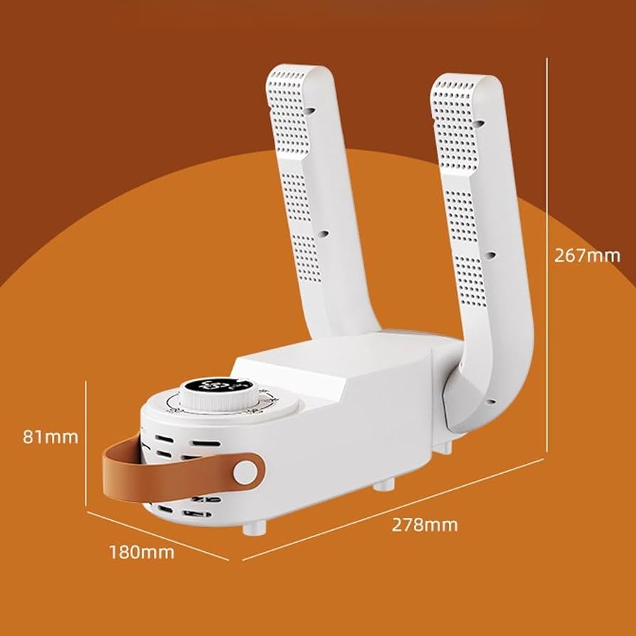 Shoe Dryer Heater – Portable Electric Dehumidifier & Foot Warmer