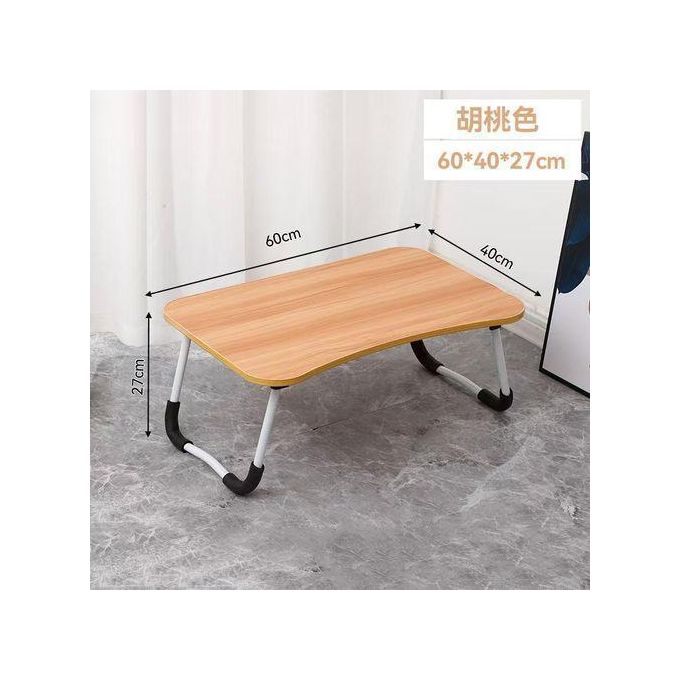 Multi-purpose Foldable Portable Laptop Desk Study Table With Tablet Slot And Drink Slot