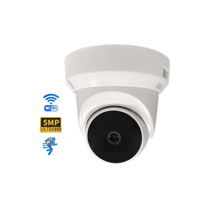 5MP CCTV WIFI CAMERA 360° rotation,with motion detection, 2way communication night vision camera