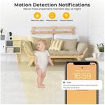 4MP Dual Lens WiFi Camera Dual Screen Baby Monitor Auto Tracking Ai Human Detection Indoor Home secuiryt CCTV Video Surveillance