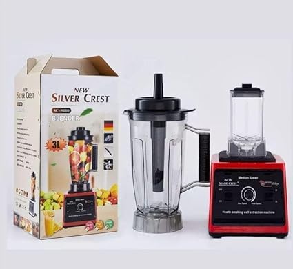 Silver crest New 2 in1 Commercial Heavy Duty Blender 4L 8000WTTS