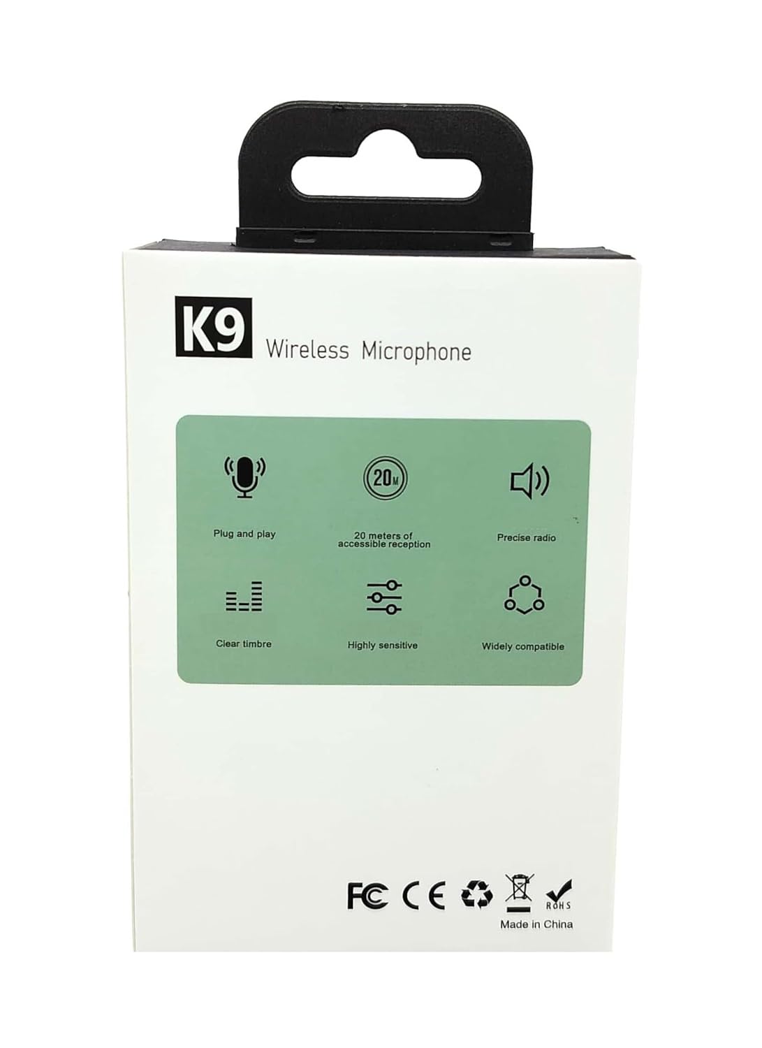 K9 Dual Wireless Microphone