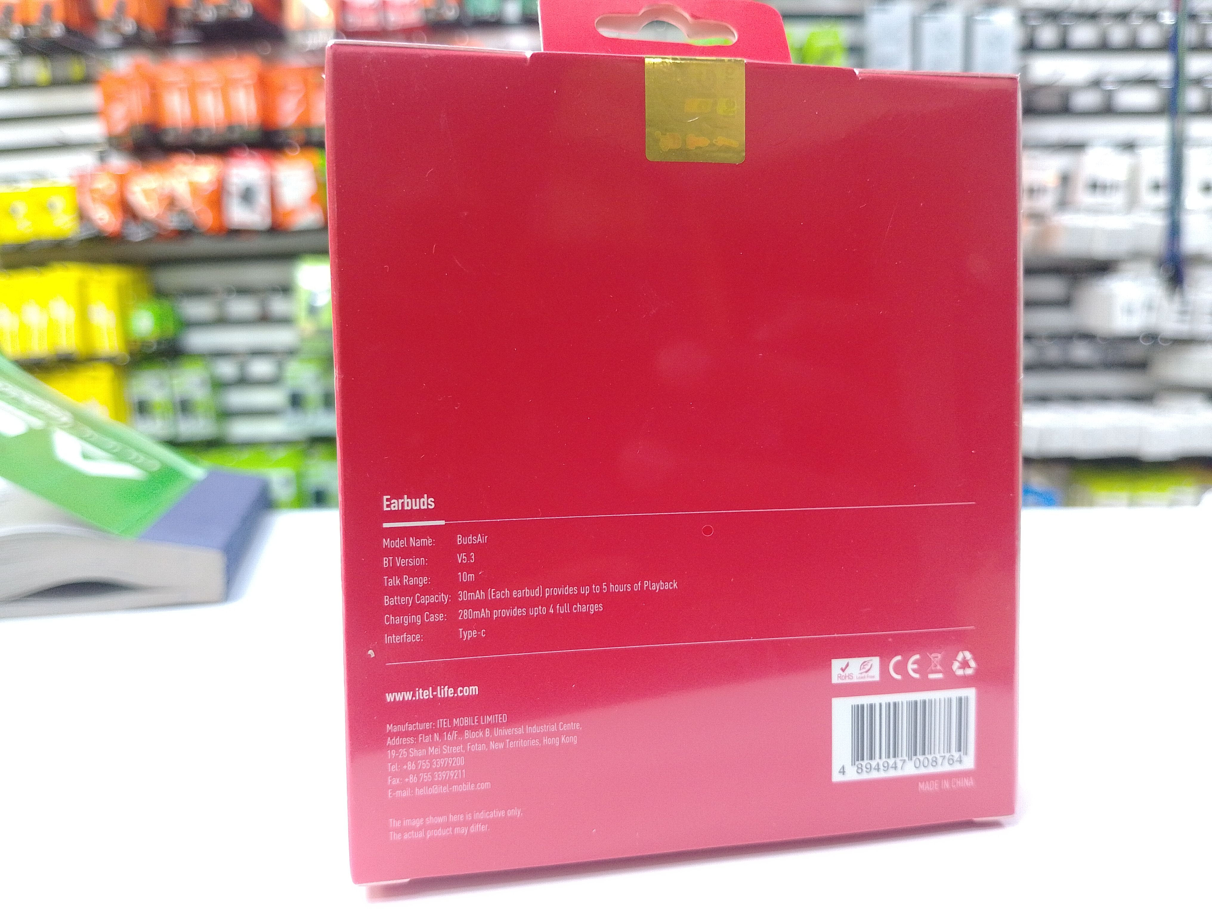 Itel TWS Ear buds Ace ENC Bass