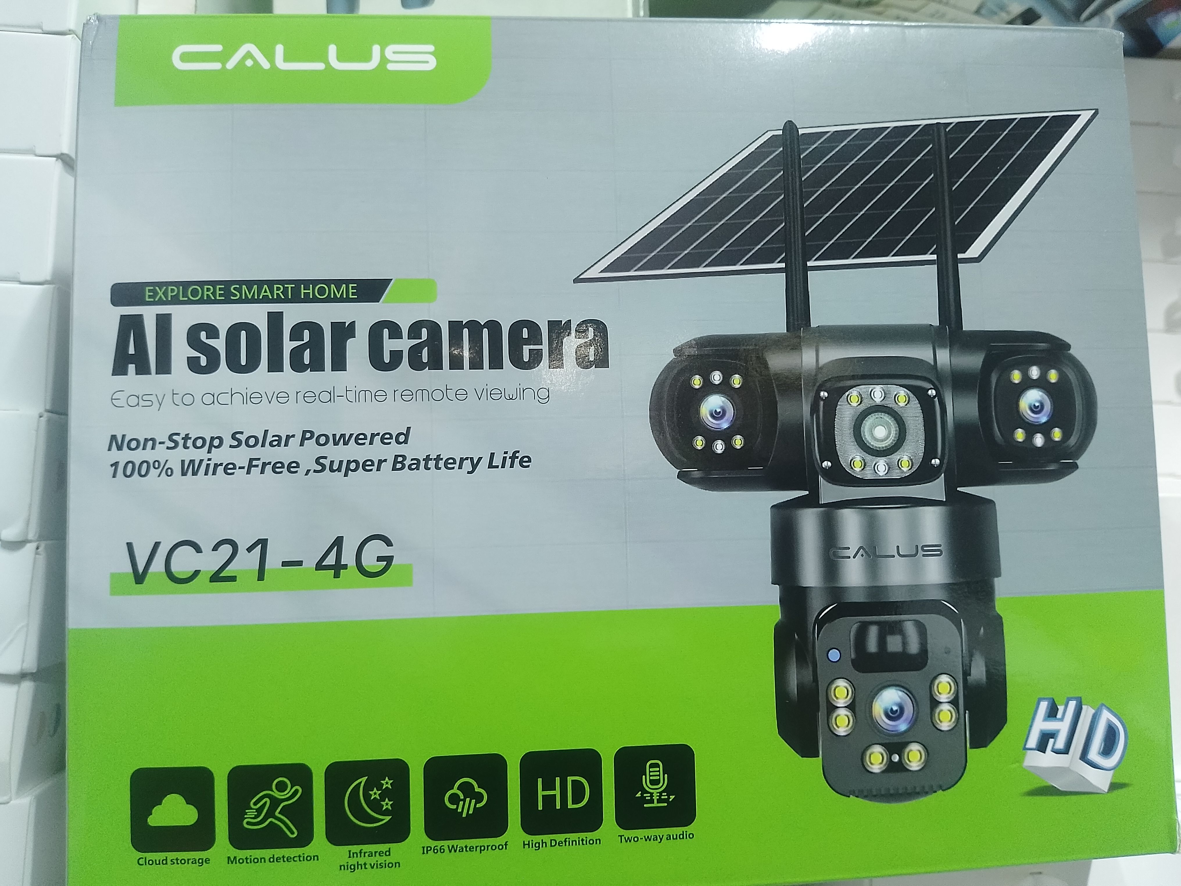 Solar Security Cameras Outdoor, 4G 8MP Triple Lens PTZ Camera, Auto Tracking, PIR Motion Detection, 2-Way Audio, Home Security Surveillance Camera