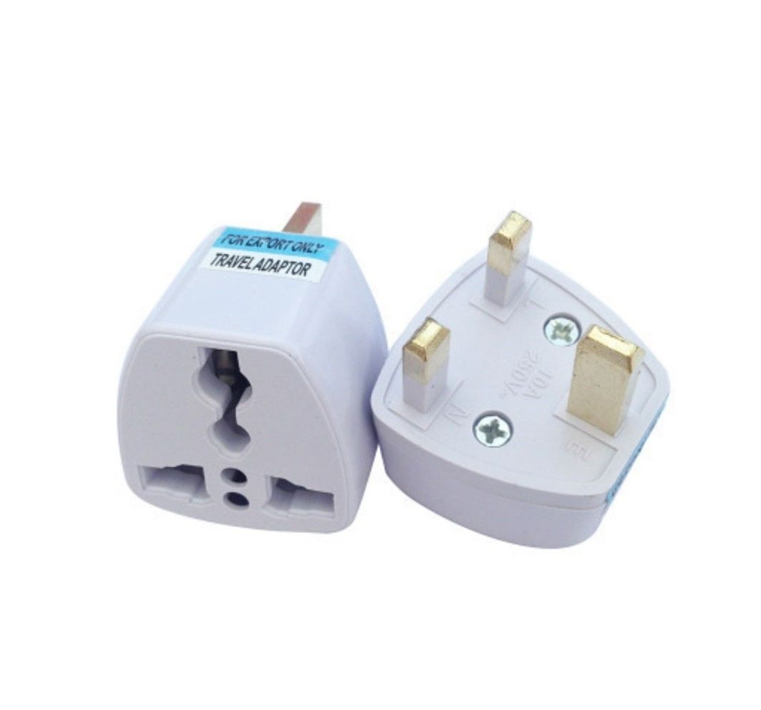 Premium Universal Multi-Plug Travel Adapter With UK Plug- 3 pin.