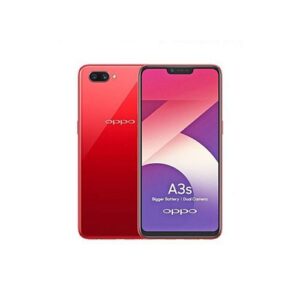 Refurbished OPPO A3S Red real memory 64GB+4G Grade A Quality Face recognition 6.2inch 2G/3G/4G LTE Double Sim Rear camera with 13 MP 100% Battery capacity 4230mAh