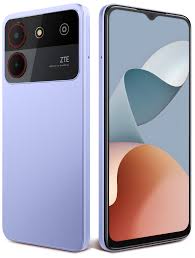 ZTE BLADE A54 Lilac smart Android phone Features 6.6″ display, Unisoc SC9863A chipset, 5000 mAh battery, 128 GB storage, 4 GB RAM.