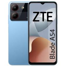 ZTE BLADE A54 Blue smart Android phone Features 6.6″ display, Unisoc SC9863A chipset, 5000 mAh battery, 128 GB storage, 4 GB RAM.
