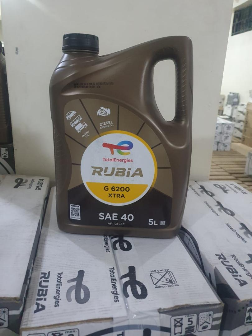 Rubia G6200 5Litres
Engine oil suitable for Diesel Motorvehicles(high mileage trucks,buses and PSV's)

Price per piece-ksh.2450
Price per carton 3pcs-7350

Price negotiable depending on quantity