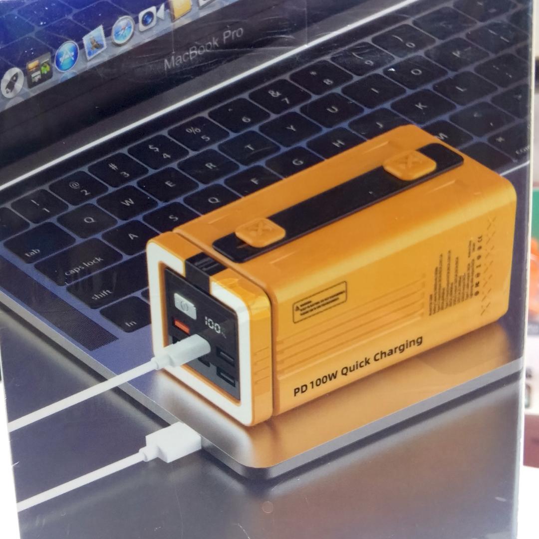 Faxite Y50 100W 50,000mAh Portable Power Station – Multifunctional Power Bank for Laptops & Smartphones