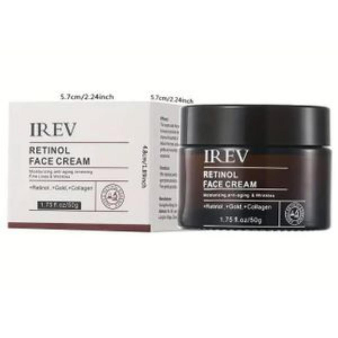 Irev Retinol hand cream, lotion, serum, toner, cleanser,eye cream,face cream, 7 full set
