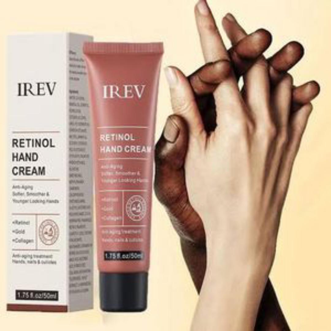 Irev Retinol hand cream, lotion, serum, toner, cleanser,eye cream,face cream, 7 full set
