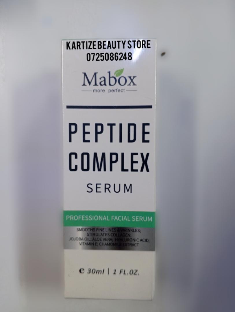 Mabox Peptide Complex Serum 30ml Reduce Fine Lines And Wrinkles, Aging Care, Firm Skin, Fragrance Free, Korean Skincare