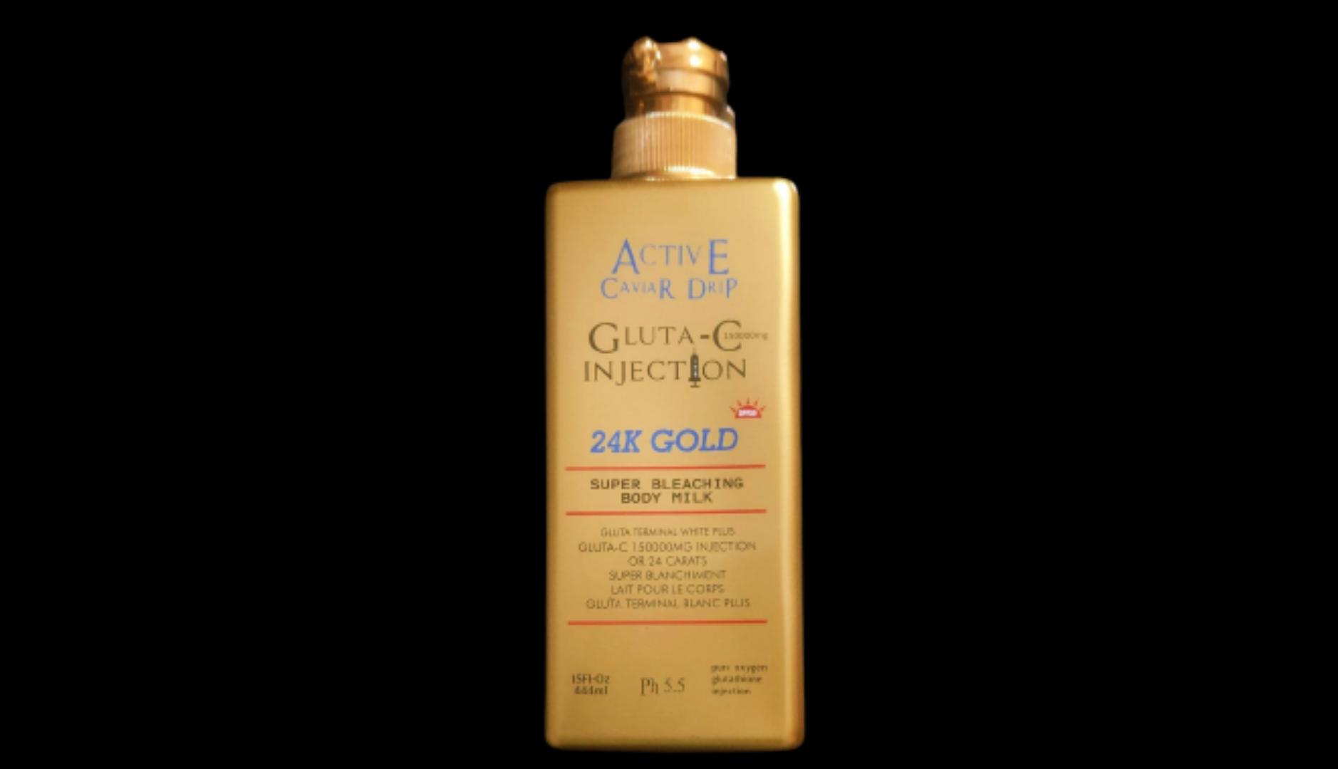 Active caviar drip  super bleaching body milk