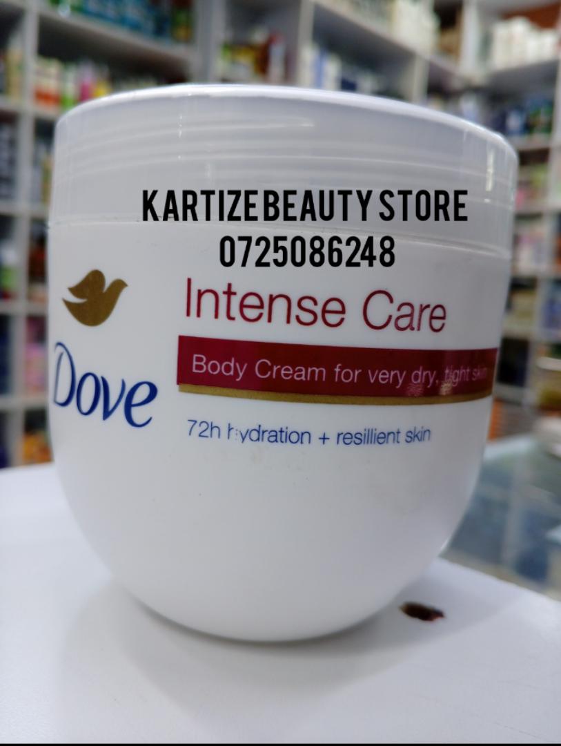 Dove Intensive care body cream  for very dry tight skin 72 h hydration+ resilience skin