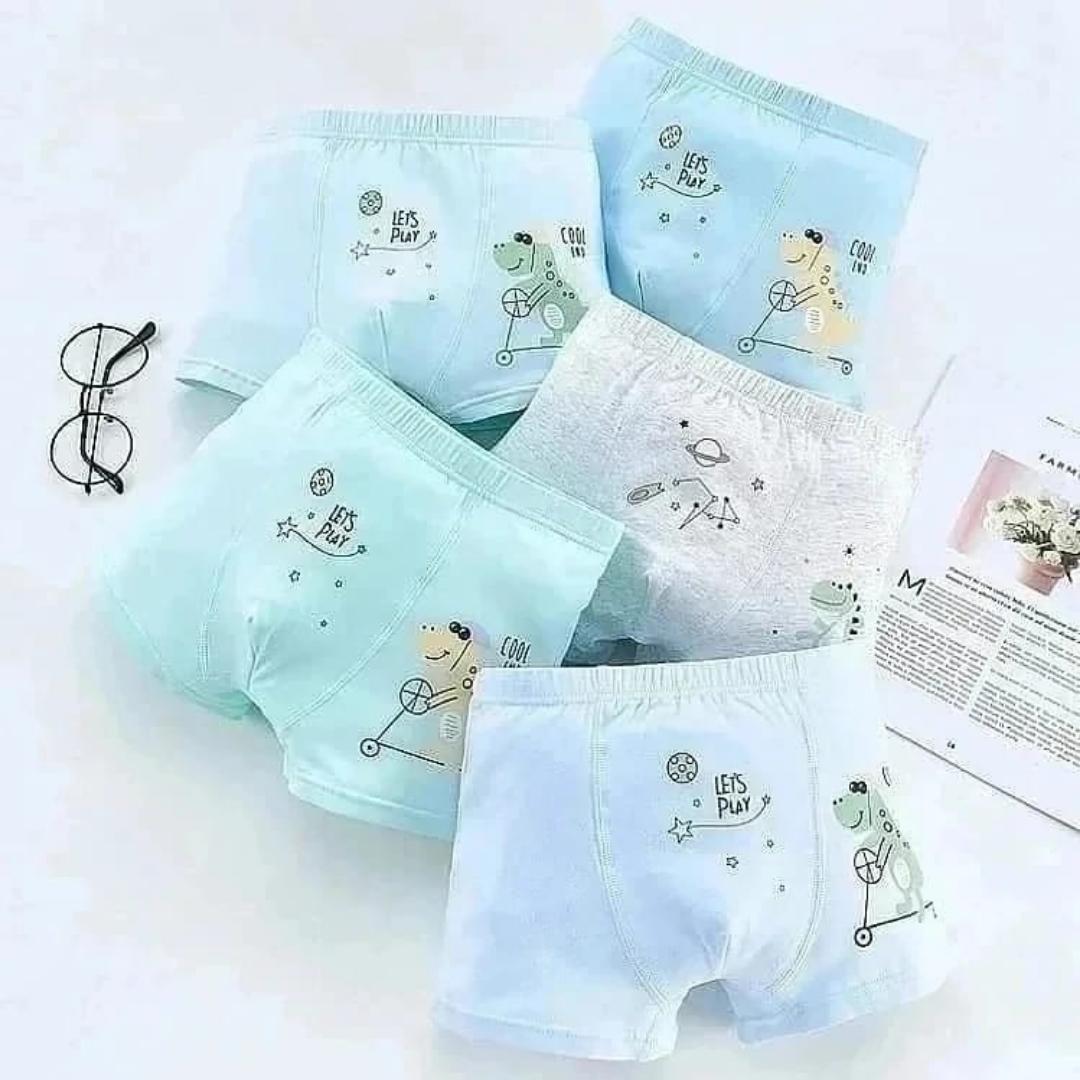 2pc/3pc/4pc children kids boys pure cotton underwear boxers