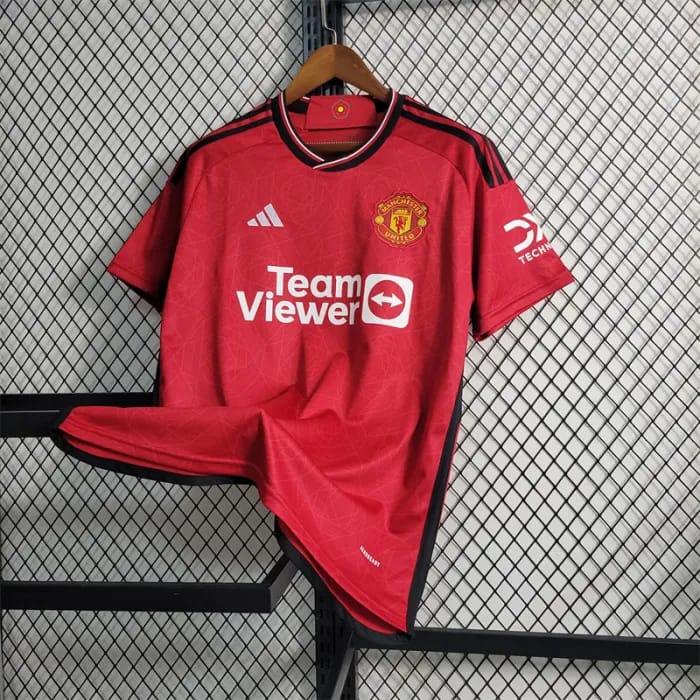 [Promotion] Manchester United 23/24 season Jersey Man united Team viewer home jersey super sale!!!!!