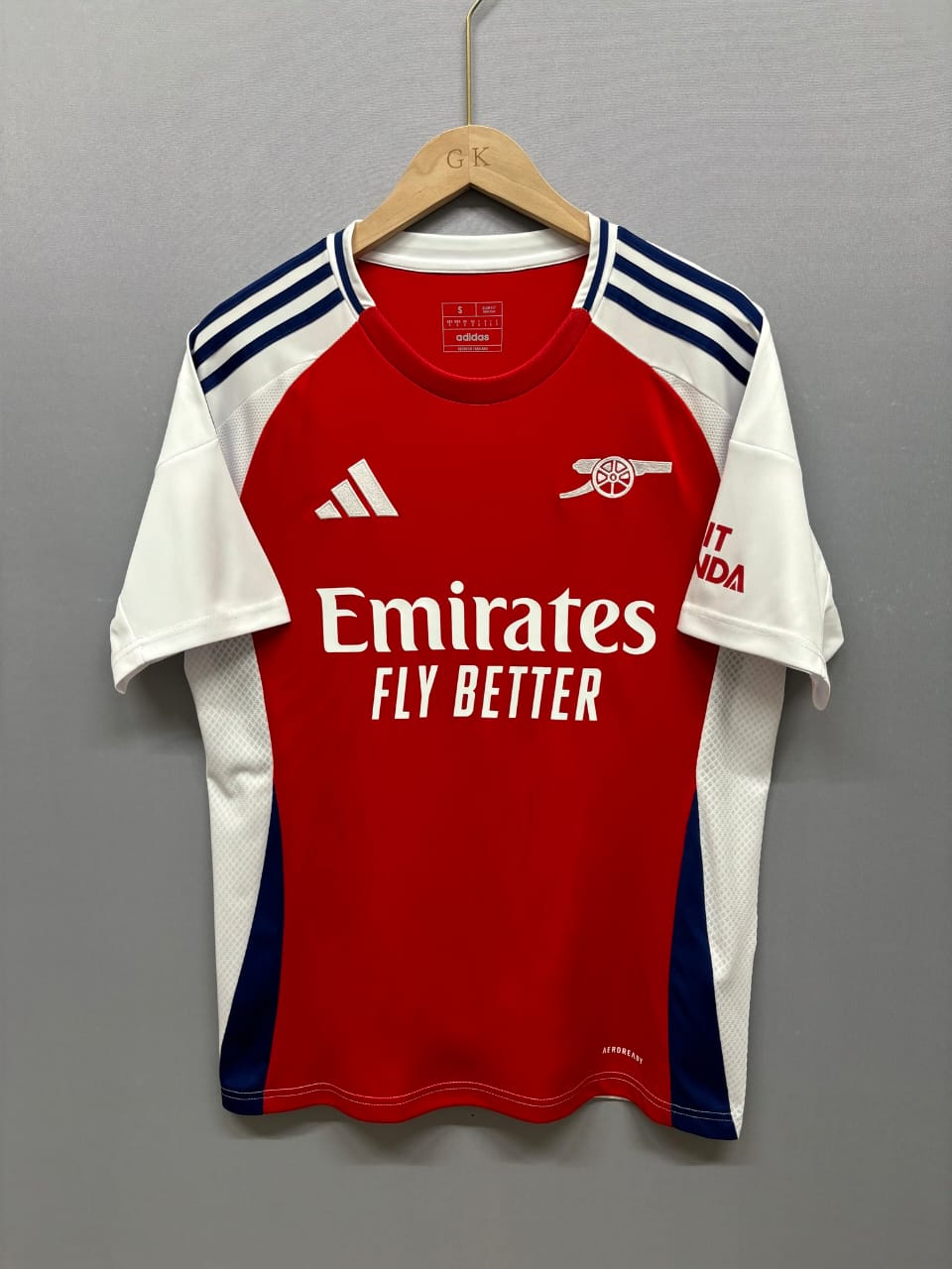 Original Arsenal 24/25 Home Jersey Red authentic arsenal new season kit