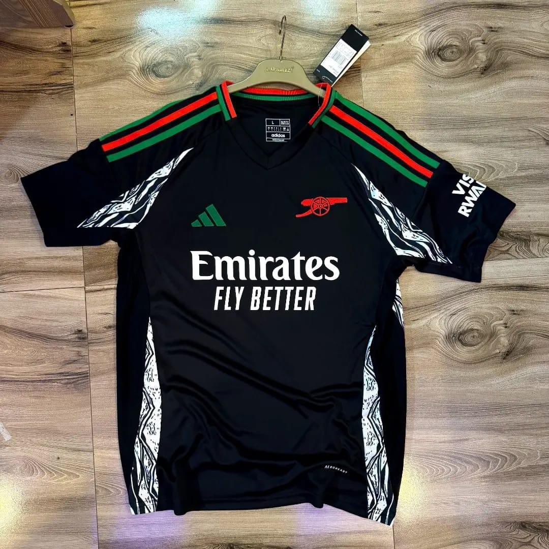 Original Arsenal 24/25  Jersey Away authentic arsenal new season kit african inspired kenyan theme jersey