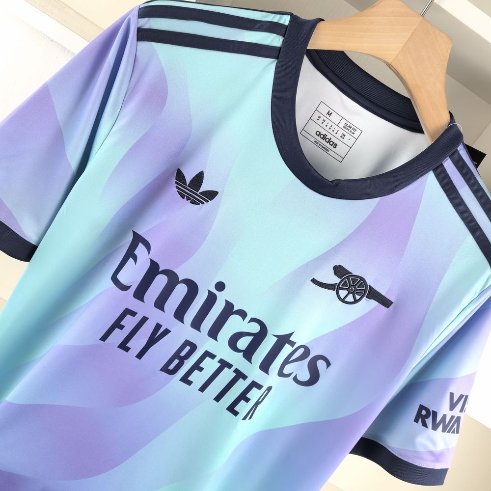 Original Arsenal 24/25 Jersey third authentic arsenal new season kit
