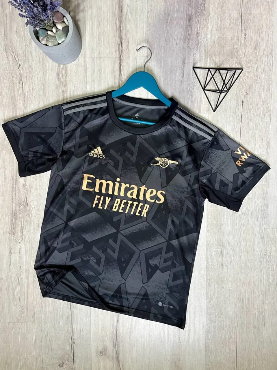 Original Arsenal 23/24 Jersey authentic arsenal black and gold kit