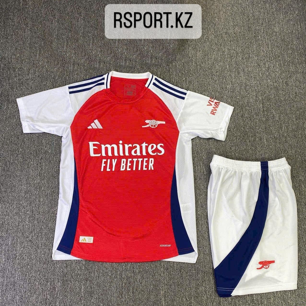Original Arsenal red home kit jersey for kids full set jersey plus shorts from 2years to 13 years