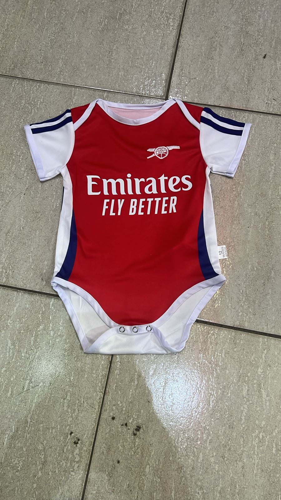Original Arsenal onesie jersey for newborn baby romper arsenal kids kit