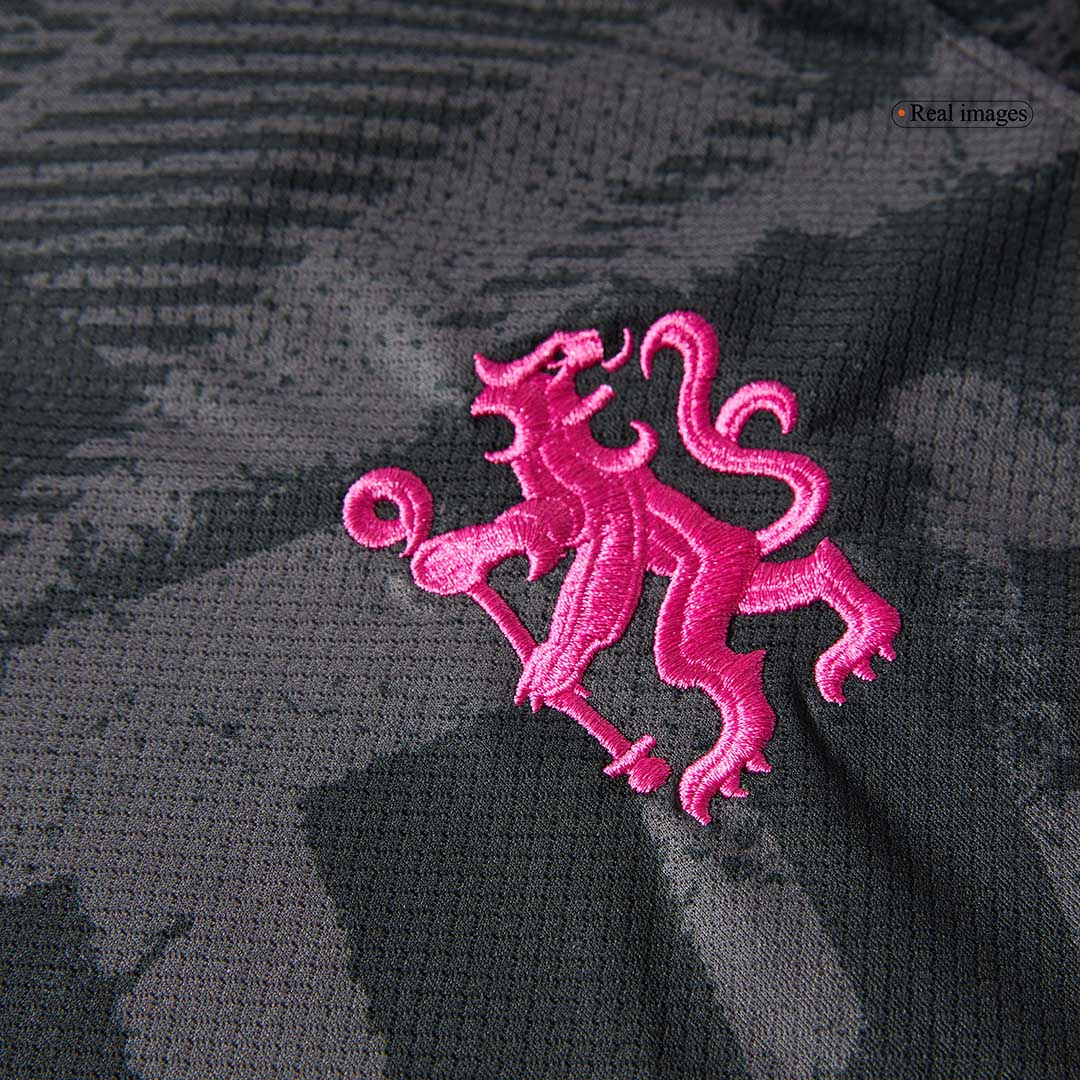 Original chelsea 24/25 third jersey authentic black chelsea jersey kit