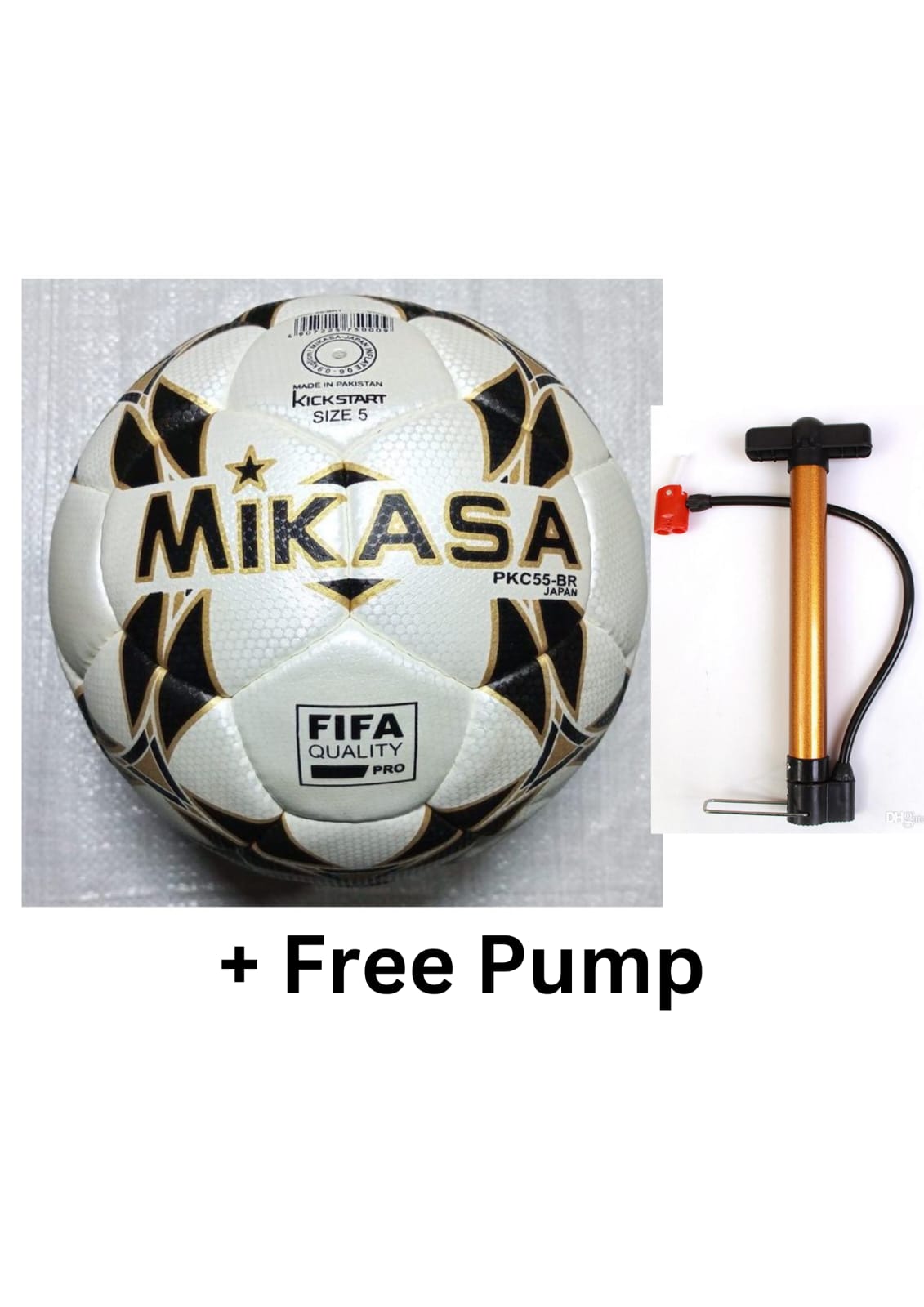 Official Ball Mikasa original size five football genuine fifa quality MIKASA BALL tubeless durable ball PLUS FREE PUMP