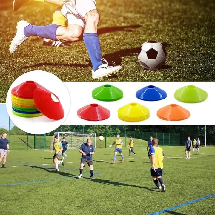 Disc Shape Training Cones assorted colors